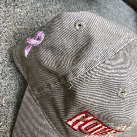 CABELA'S 2016 ROUNDER'S HUSTLE Hat Men's Baseball Cap Be The Cure Khaki​ - Picture 4 of 7